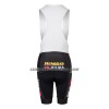Completo Maglia + Pantaloncino con bretelle 2022 Jumbo-Visma Manica Corta Giallo Nero Donna